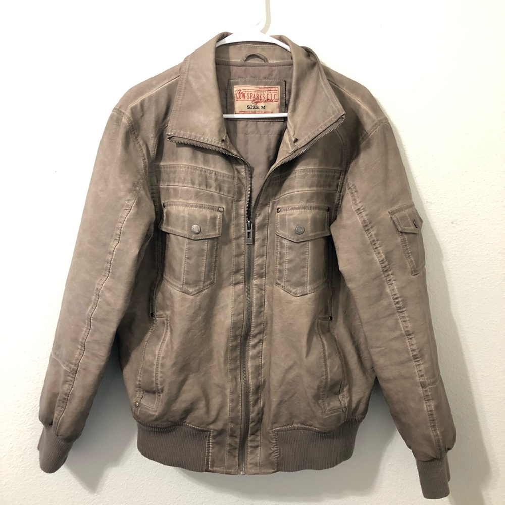 Leather jacket